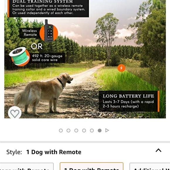 Wireless dog fence and remote trainer - Picture 9 of 9